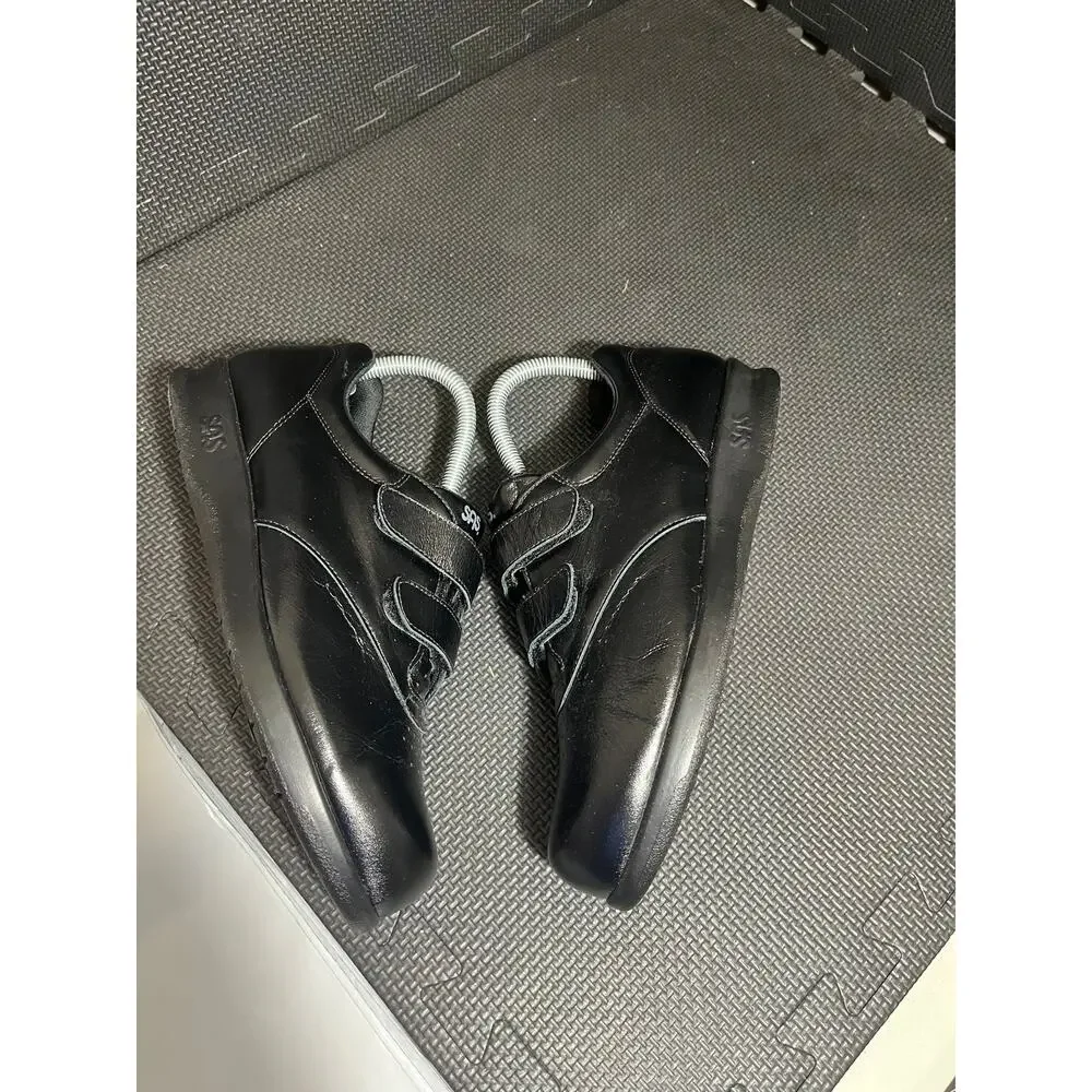 SAS Women's Me Too Black‎ Active Walking Shoes Hook and Loop Black Size 8 Narrow